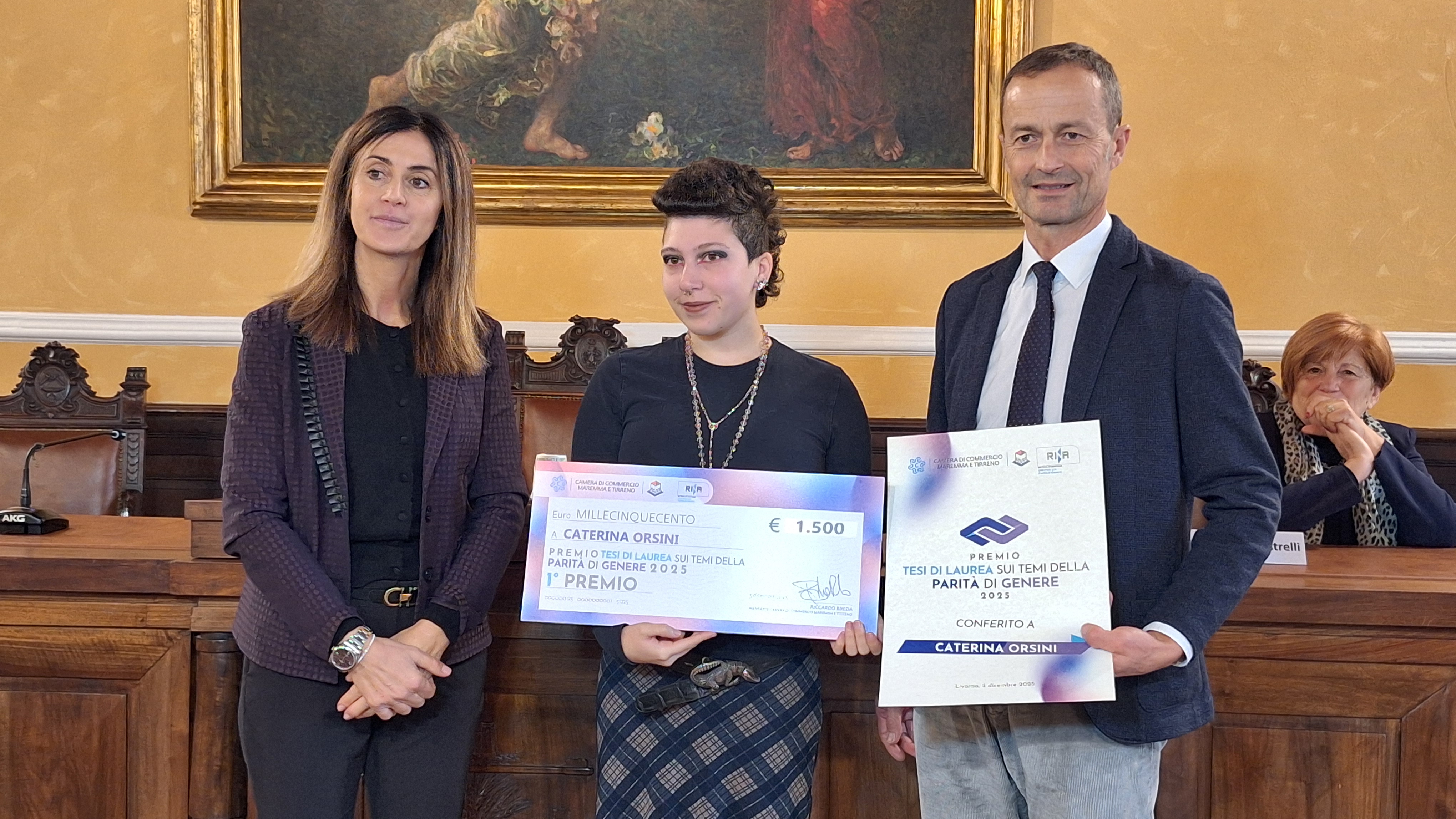 Premio Tesi di laurea sui temi della parità di genere conferito a Caterina Orsini