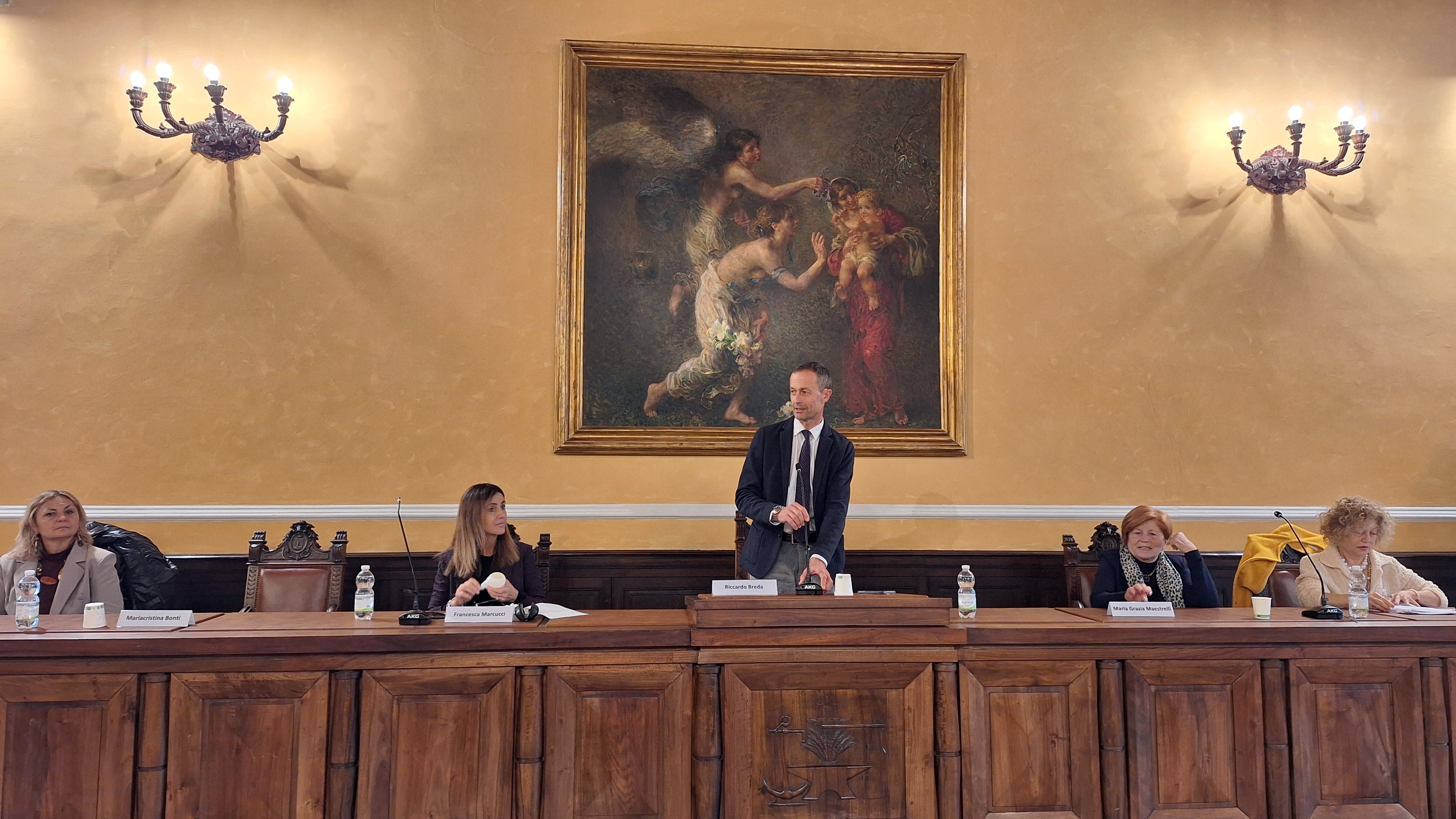 Il tavolo dei relatori