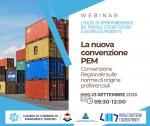 Webinar gratuito: la nuova Convenzione PEM e le regole d'origine nel commercio internazionale