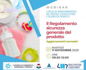 Sicurezza prodotti: webinar sugli aggiornamenti normativi